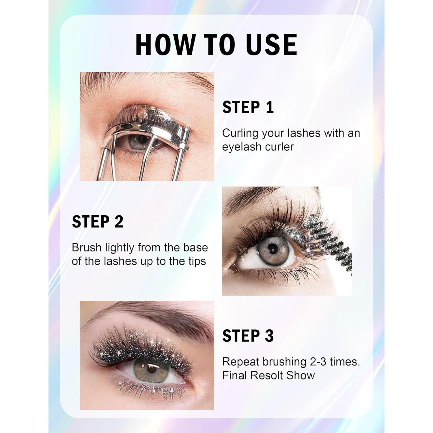 Máscara de Brillo Jutqut Plateada - Voluminizadora y a Prueba de Agua