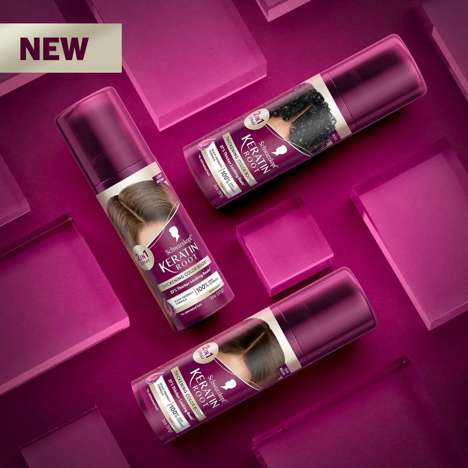 Spray de Color Temporal Schwarzkopf 59 ml Marrón Claro