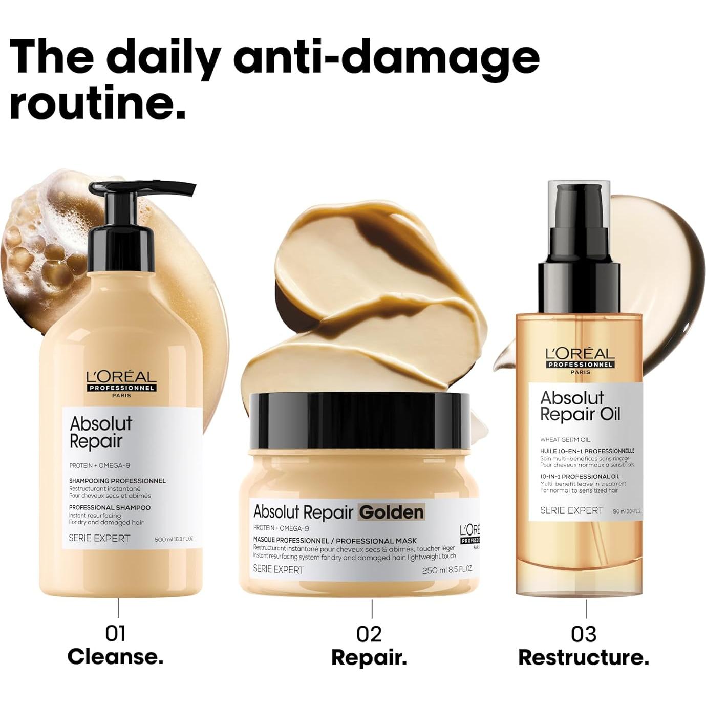 Máscara Reparadora L'Oréal Professionnel 250g - Brillo y Reparación