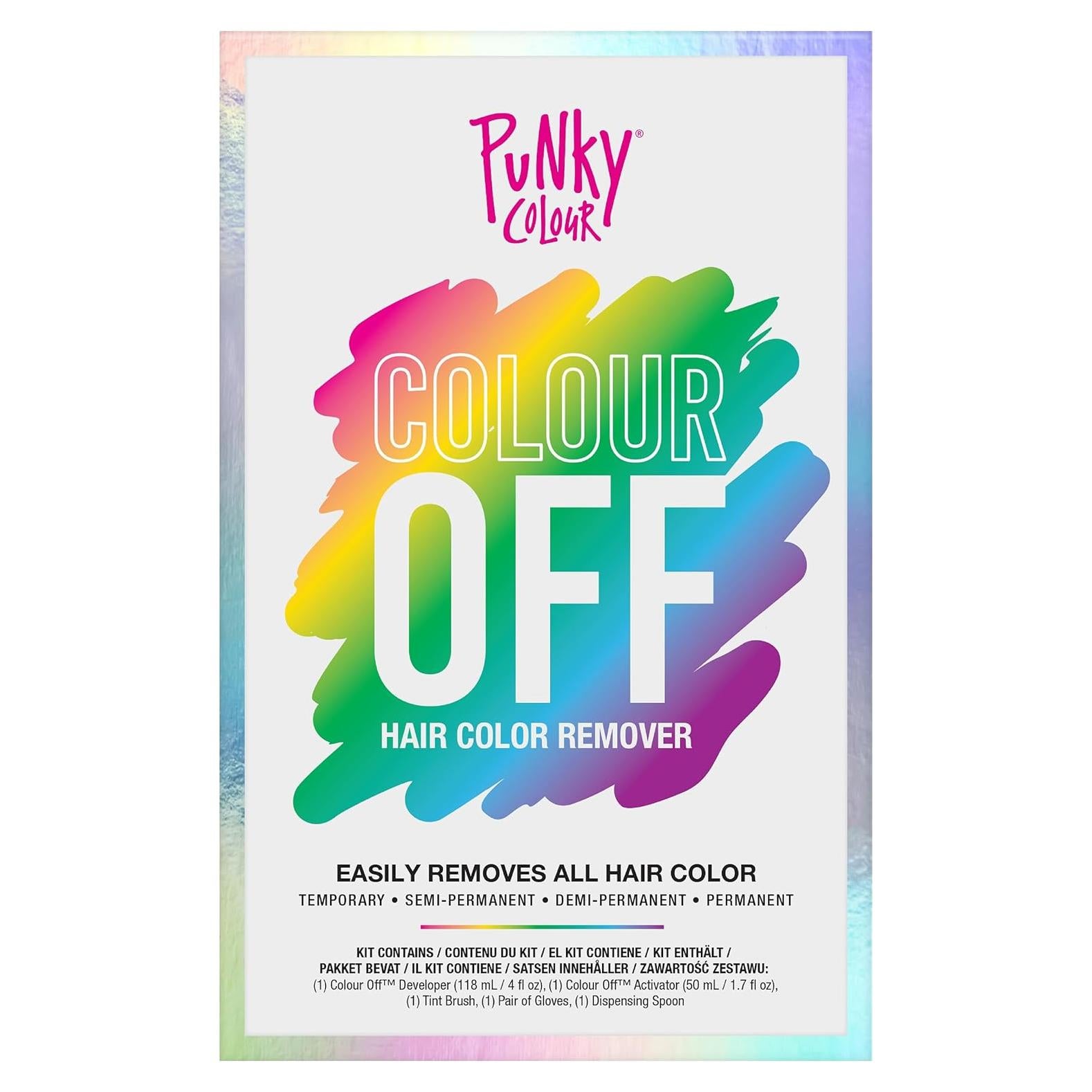 Kit Removedor de Tinte para Cabello Punky Colour Off - Todo en Uno