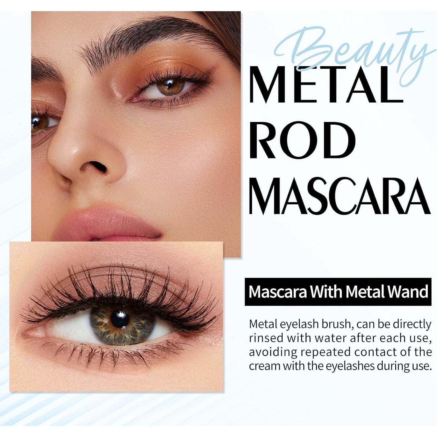 Máscara de Pestañas Lavable FREEORR - Varita de Hierro Marrón