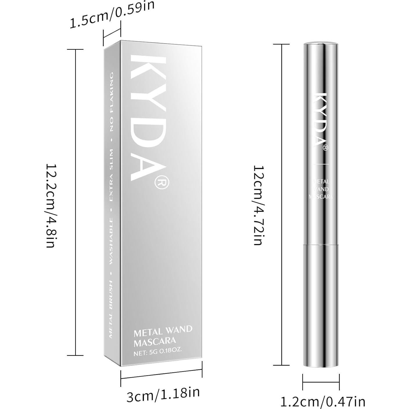 Máscara de Pestañas Lavable FREEORR - Varita de Hierro Marrón