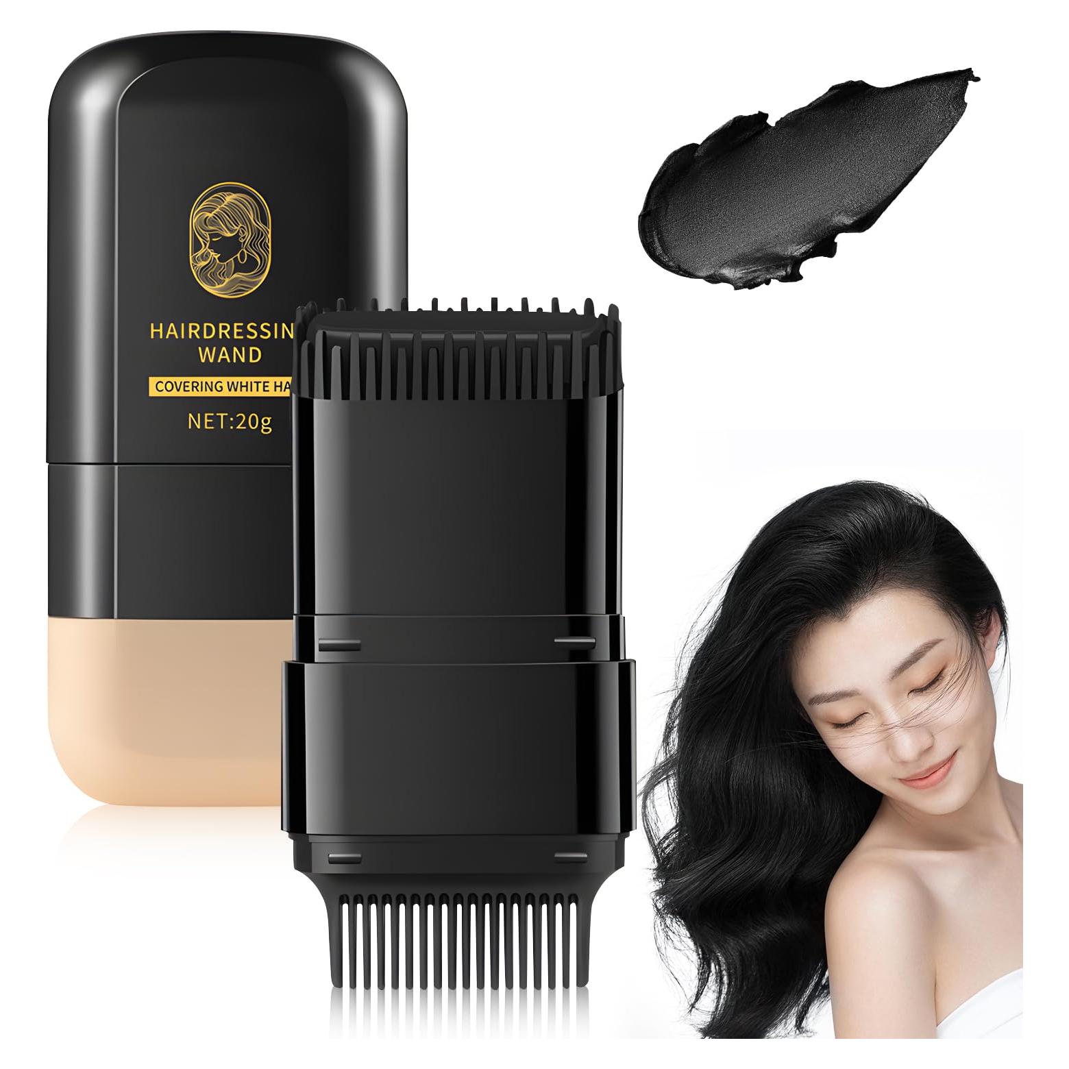 Stick y Peine de Color de Cabello 2 en 1 Chinosuo Negro