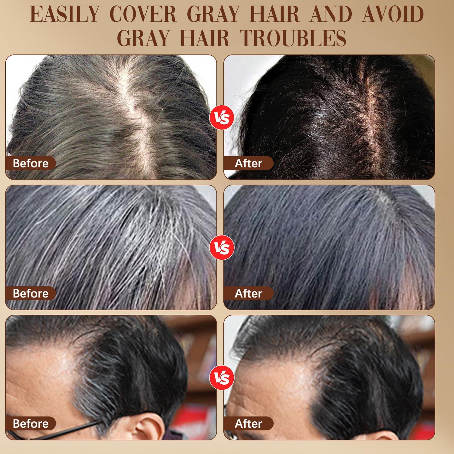 Stick y Peine de Color de Cabello 2 en 1 Chinosuo Negro