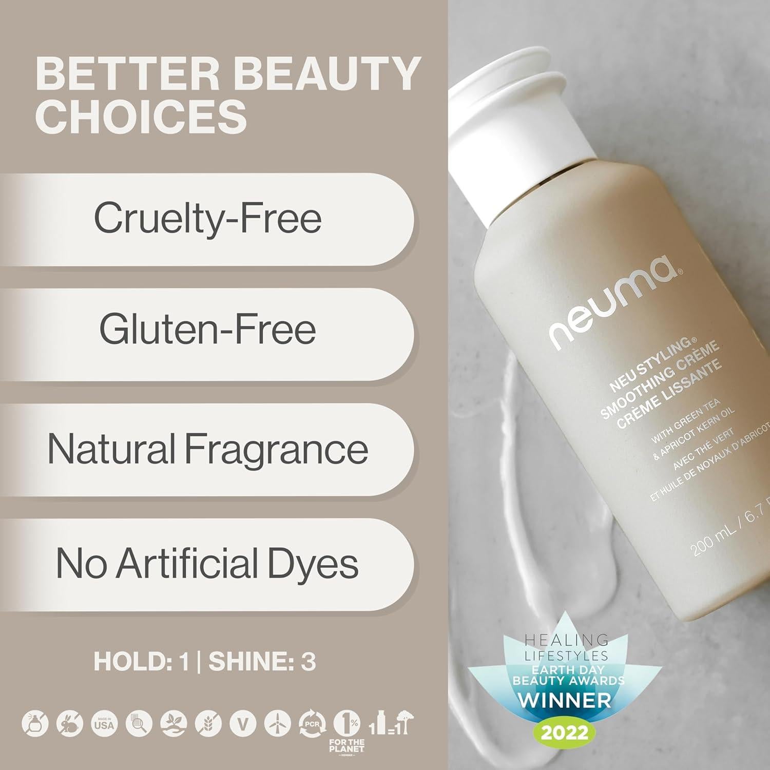 Crema Anti-Frizz NEUMA Neu Styling 240g - Alisado y Nutrición