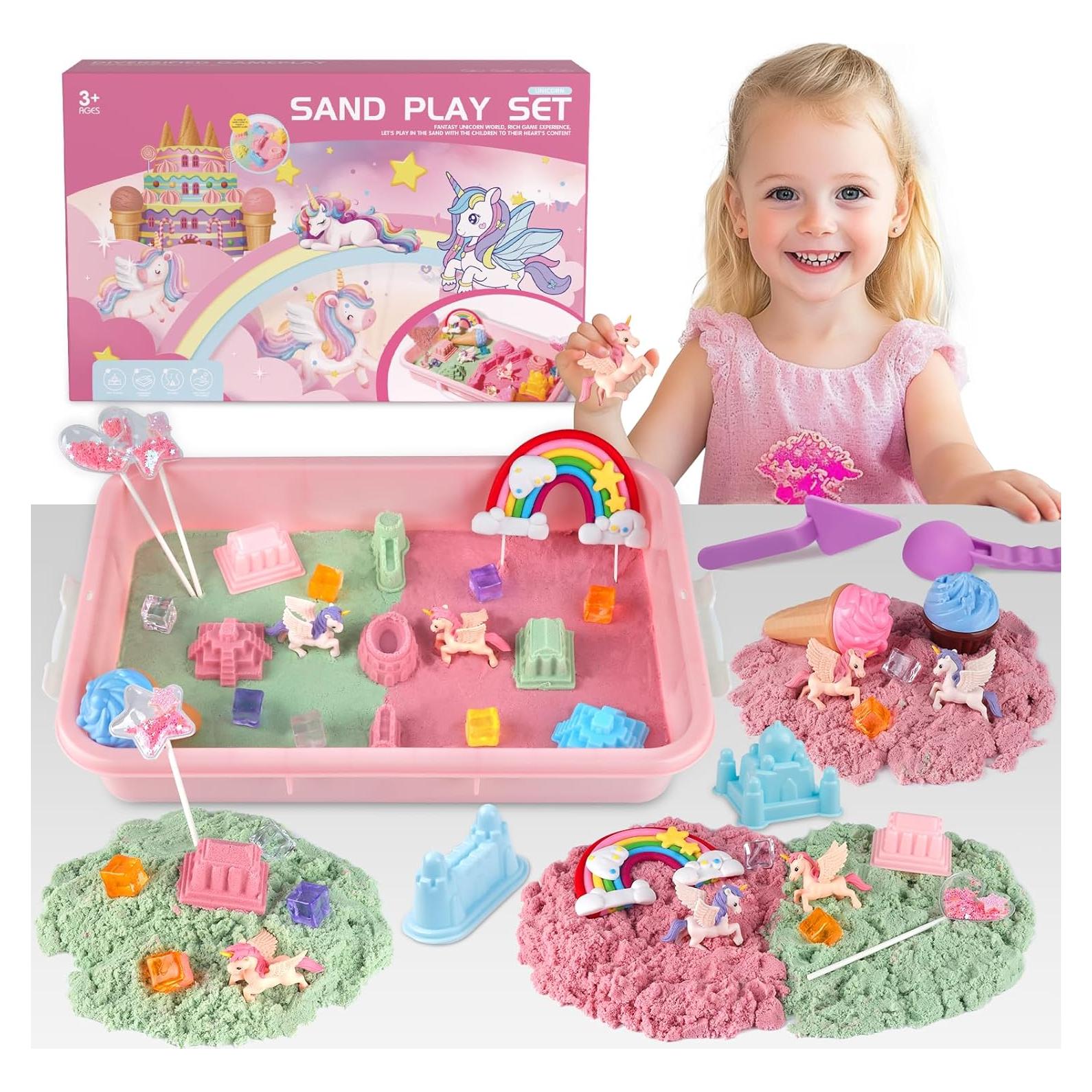 Kit de Arena Sensorial Unicornio Aliex 0.91 kg Juguetes