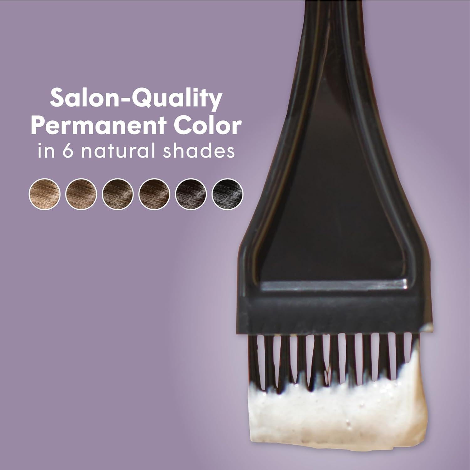 dpHUE Kit Retoque Raíces Marrón Oscuro - Cobertura Canas 2 Aplicaciones