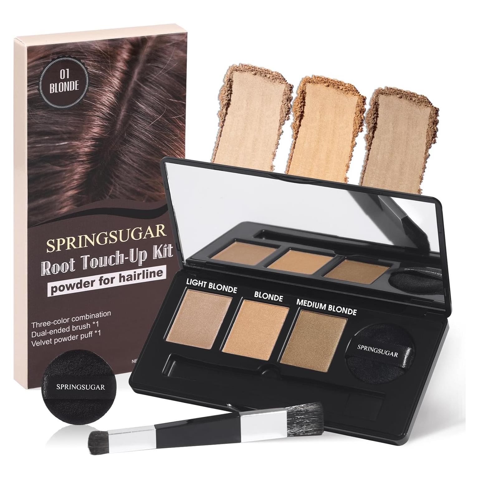 Retocador de Raíces SpringSugar - Color Rubio - 3 Tonos Mezclables