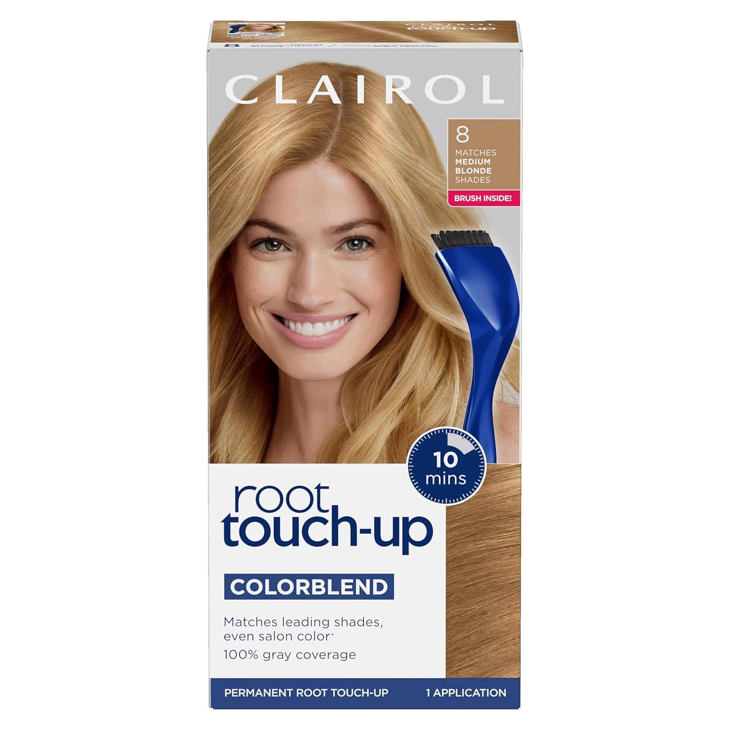 Tinte Permanente Clairol Nice'n Easy 8 Rubio Medio 32.5 ml