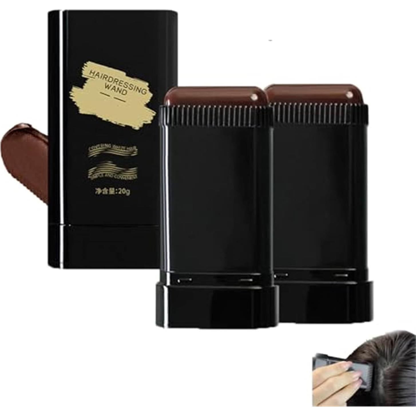 Peina Tinte de Cabello 2 en 1 Peina Tinte Natural 29.57 ml