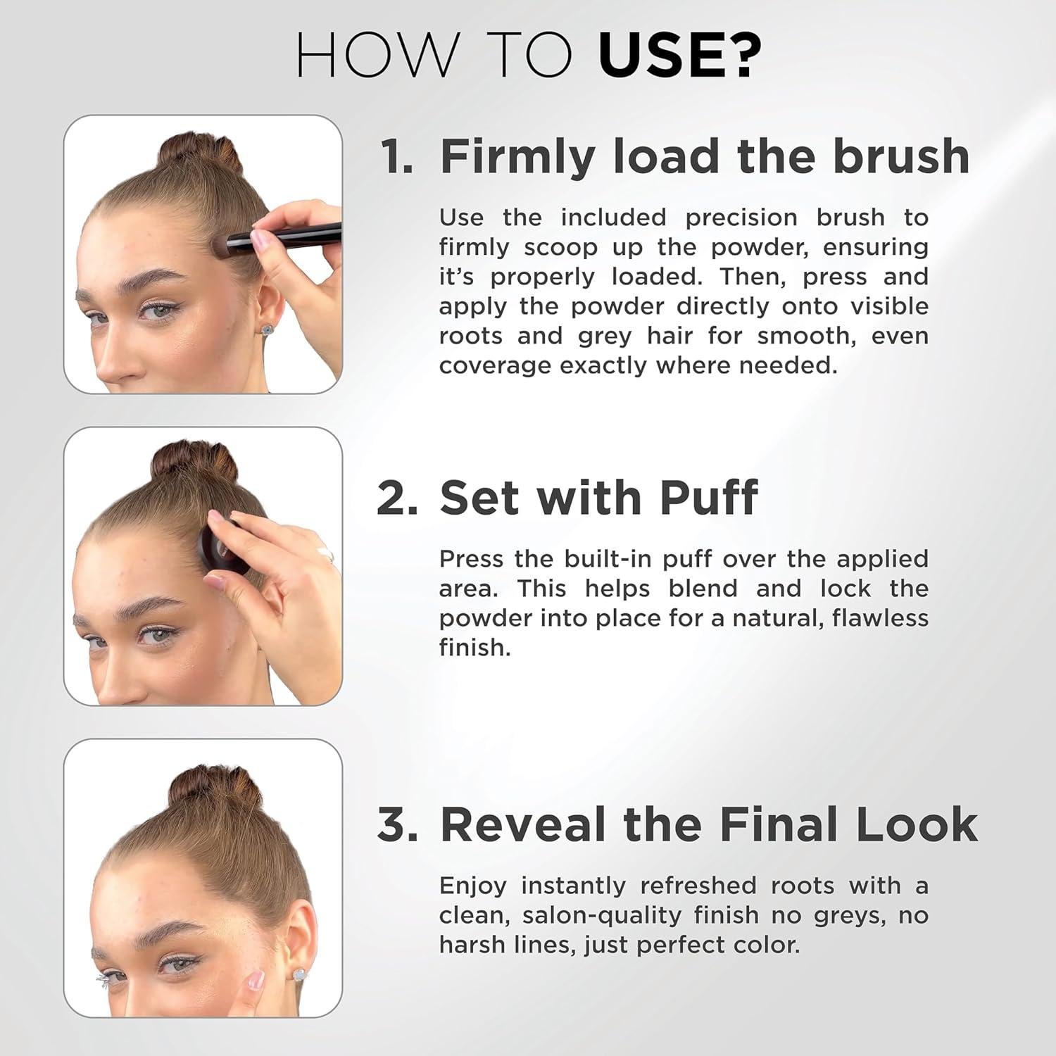 Set de retoque de raíces THICK FIBER - Corrector para cabello fino