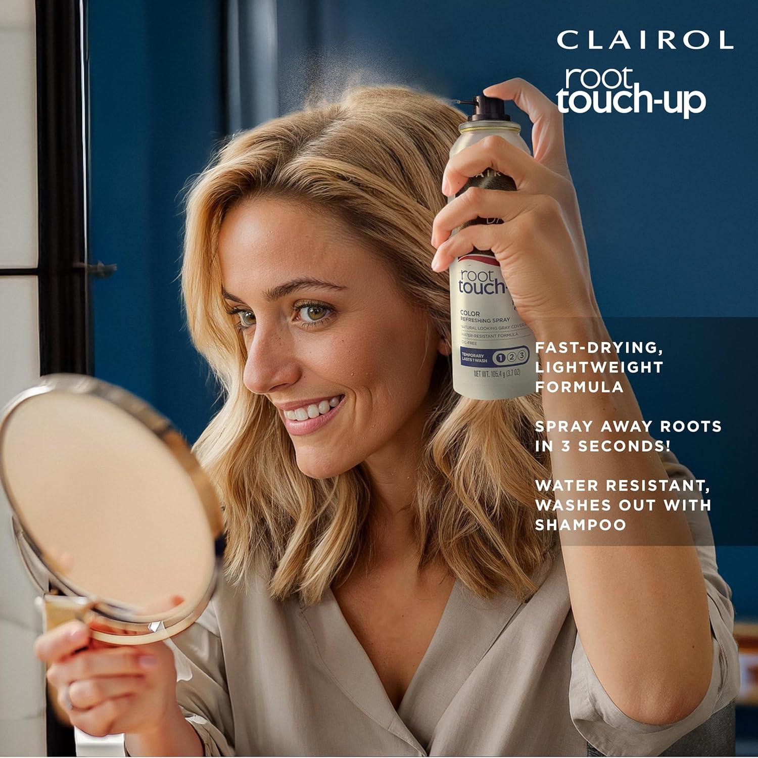 Spray Temporal Clairol Root Touch-Up Marrón Claro 104g