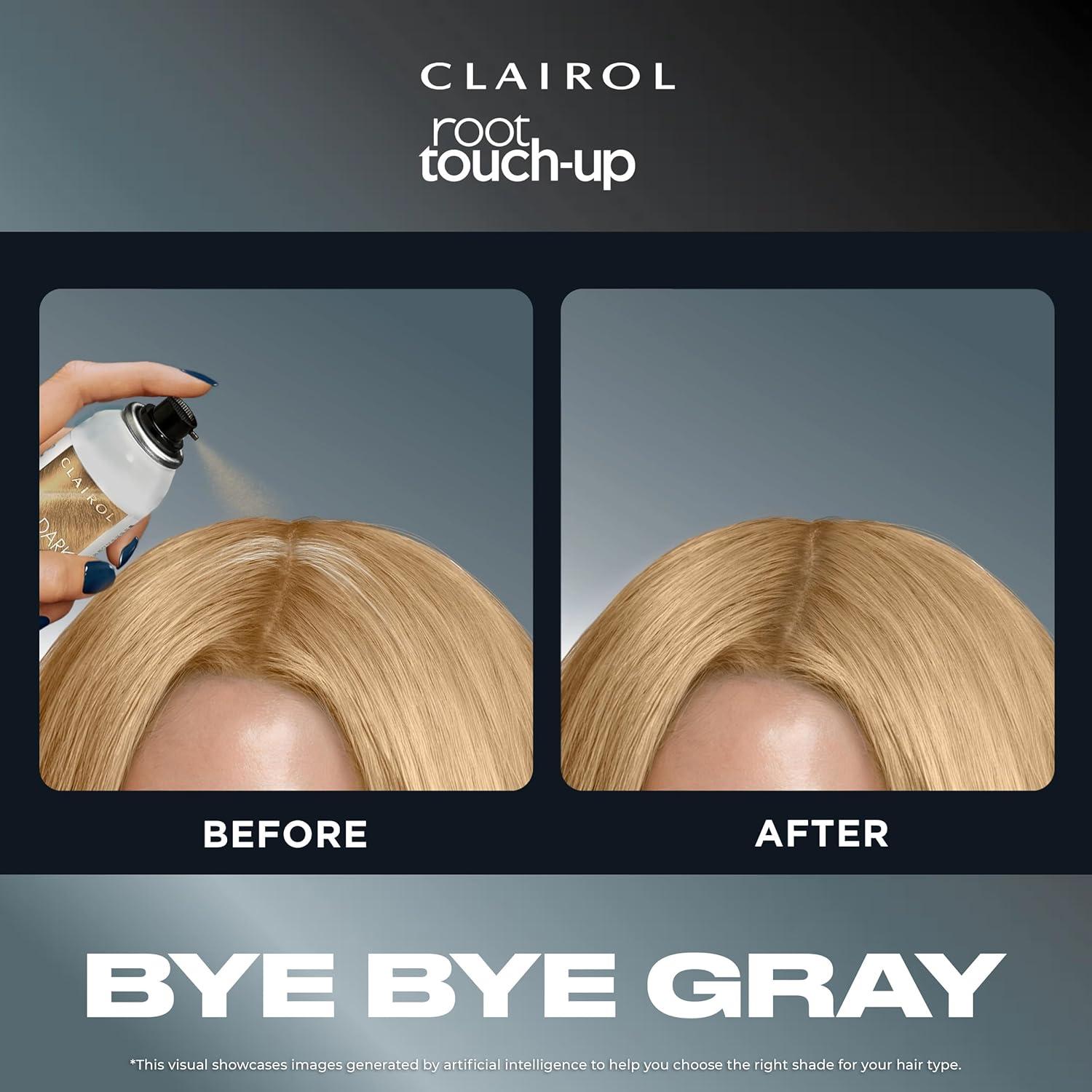 Spray Temporal Clairol Root Touch-Up Marrón Claro 104g