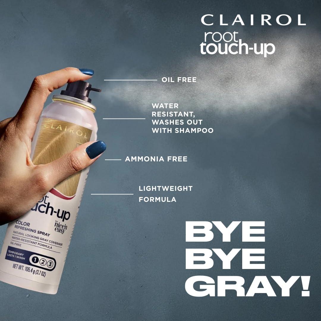 Spray Temporal Clairol Root Touch-Up Marrón Claro 104g