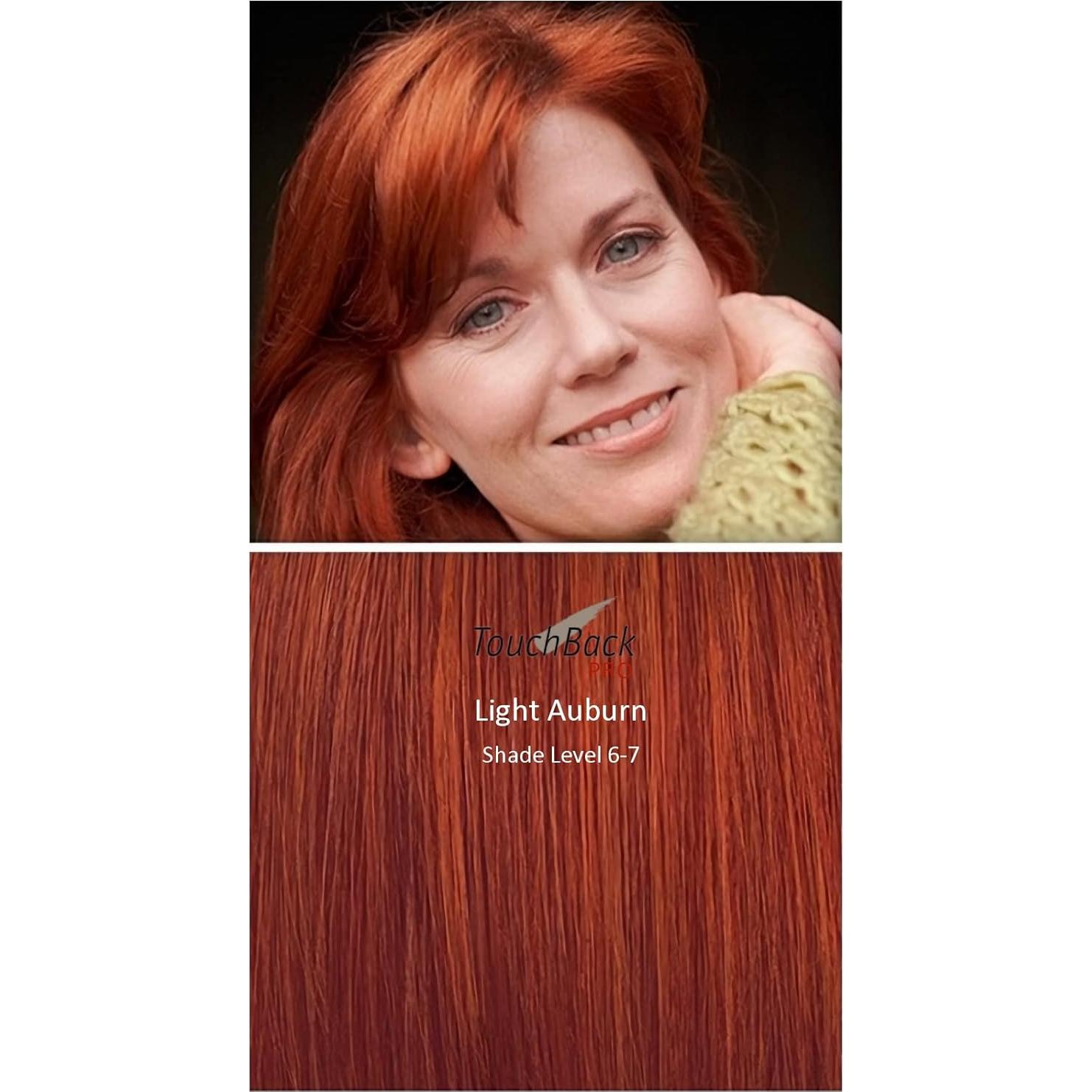 TouchBack PRO Tinte Aplicador Auburn Gris Raíces - Color Real