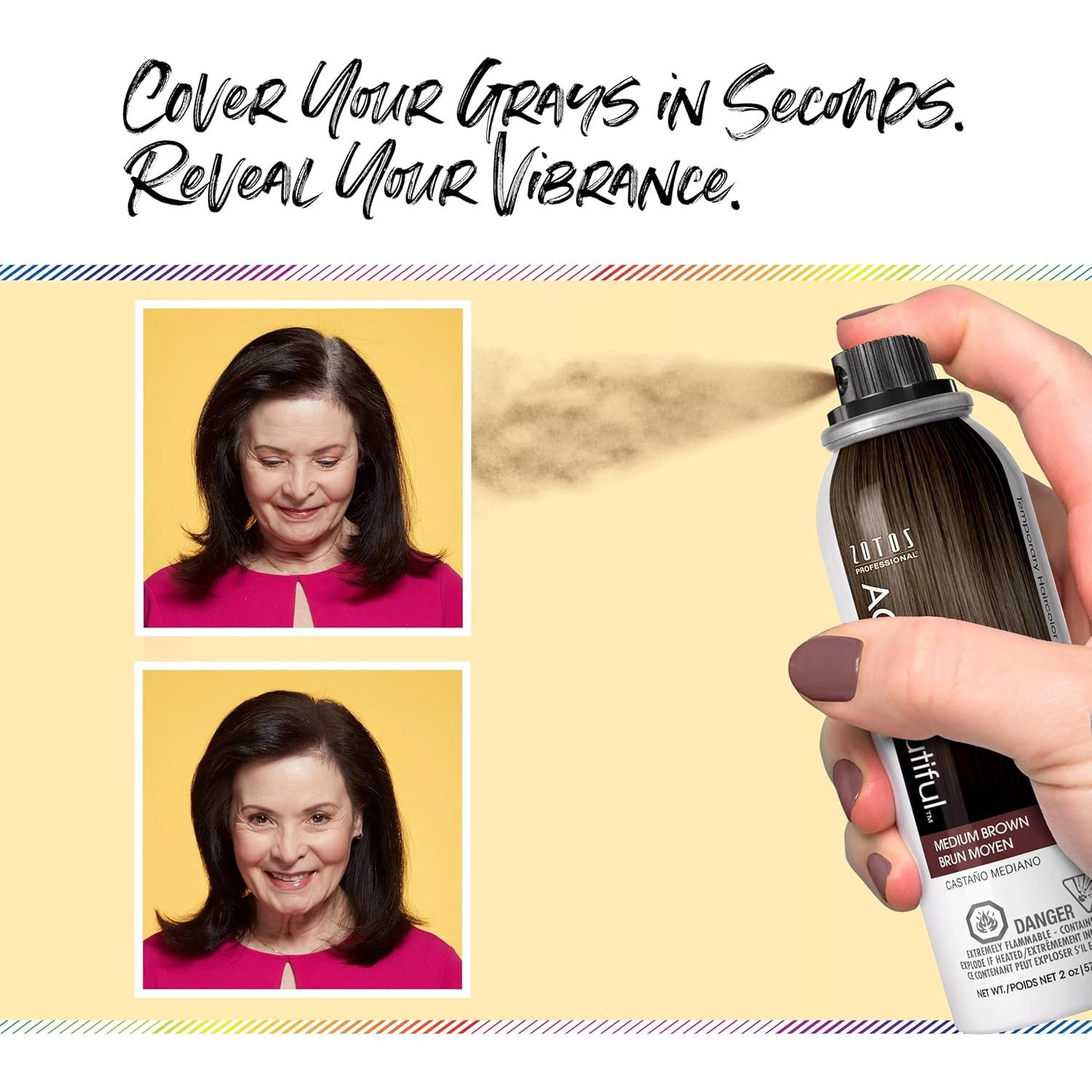 Spray Corrector Temporal de Canas AGEbeautiful 59ml