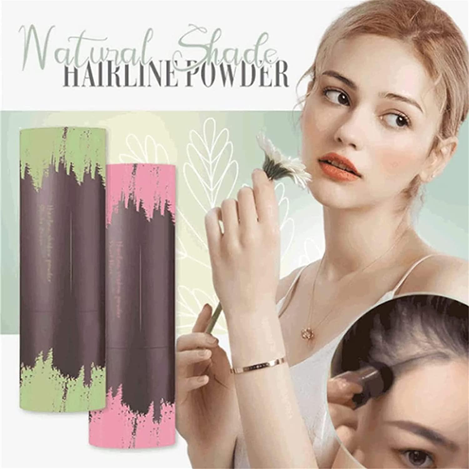 Kayswang Stick de Polvo para Cabello Marrón - Rellenador Raíces Grises