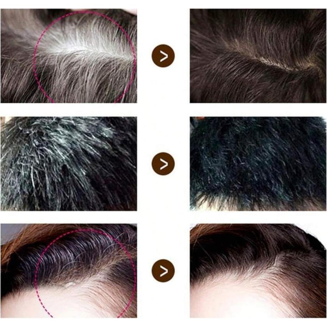 Lápiz de retoque temporal para cabello Pujiang - Negro 17g