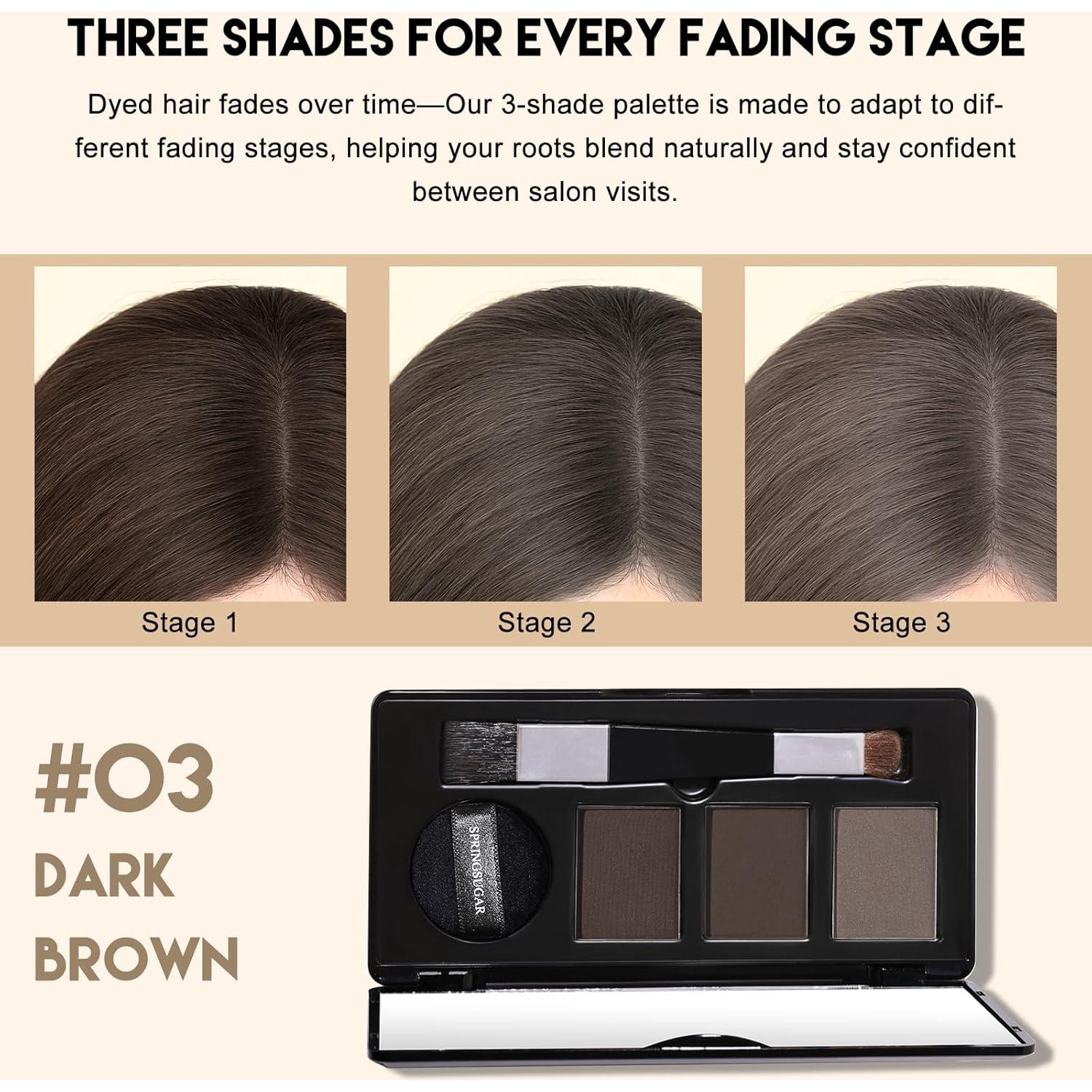 Polvo Retoque Raíces SPRINGSKY - 3 Tonos Mezclables 48H