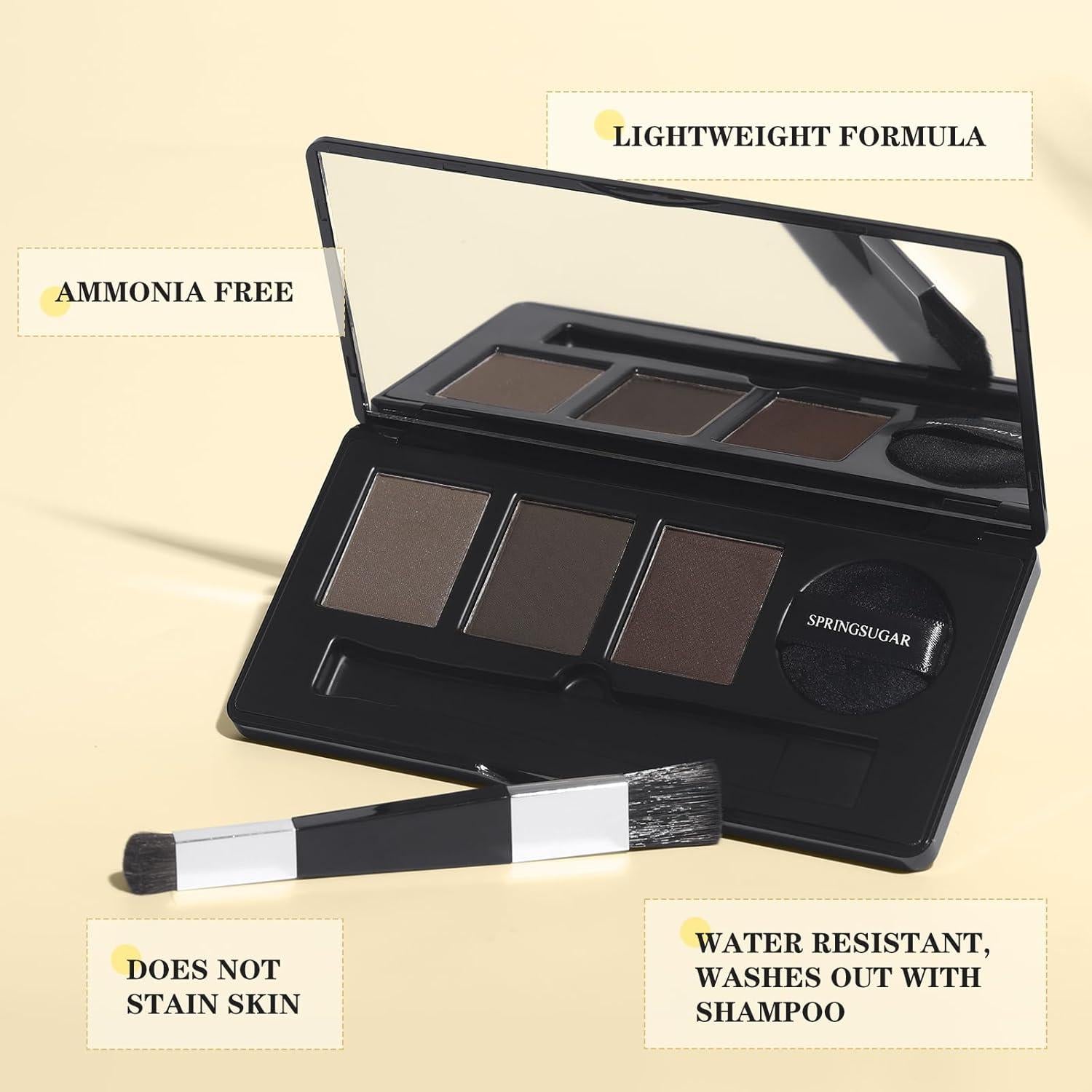 Polvo Retoque Raíces SPRINGSKY - 3 Tonos Mezclables 48H