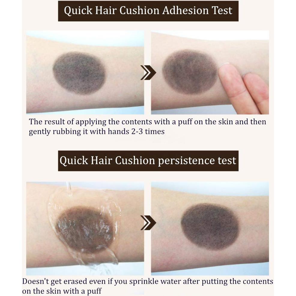 RiRe Quick Hair Cushion 14g - Cubrir Cabello Canoso Marrón Natural