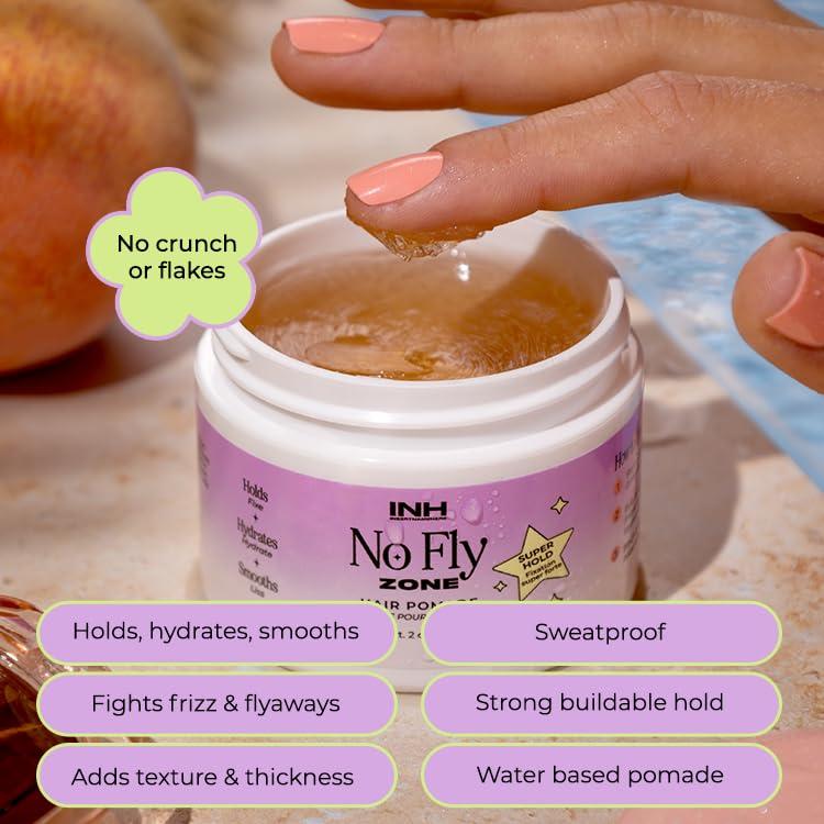 Pomada para Cabello INH Hair 56.7g - Fuerte Sujeción y Brillo