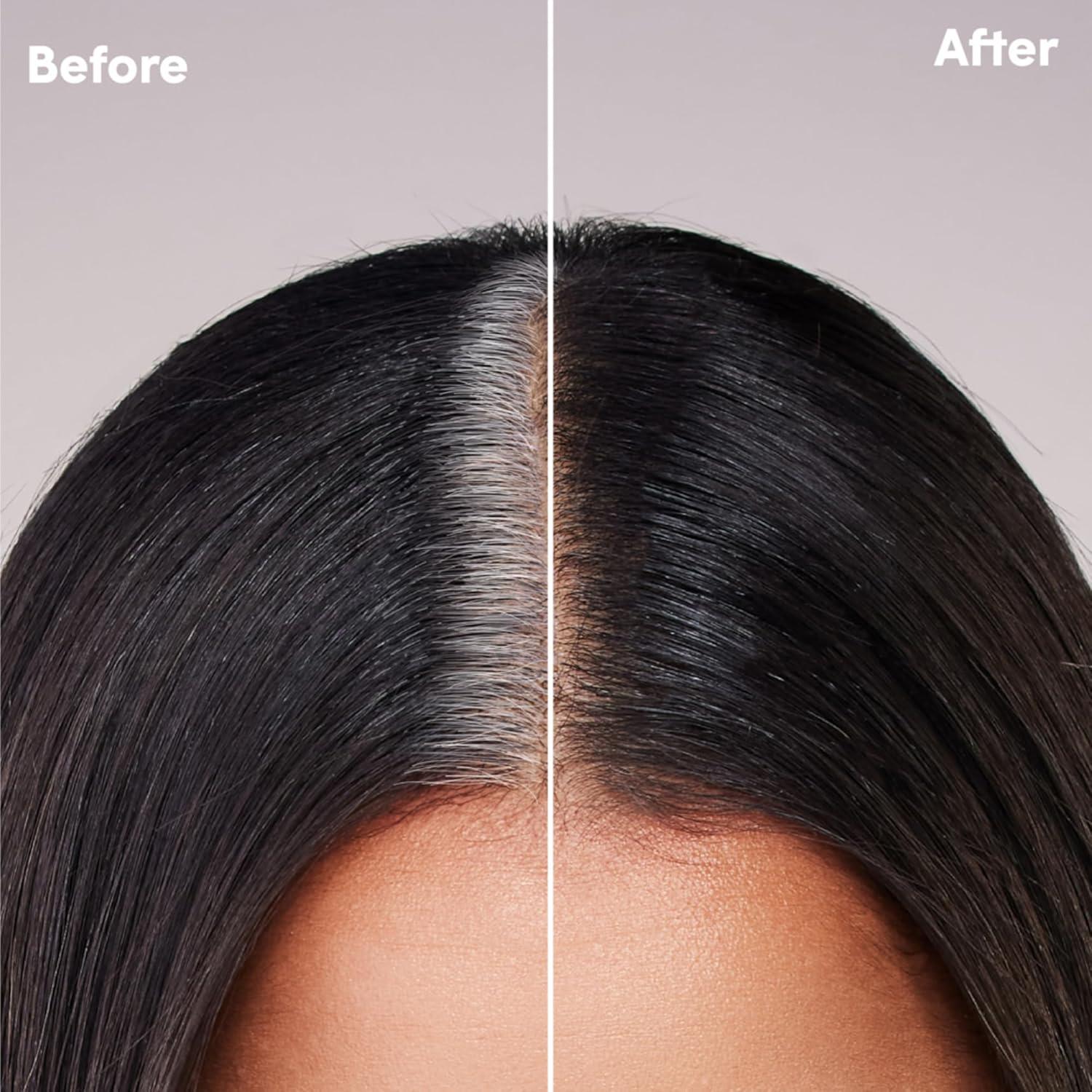 Kit de Retoque de Raíces dpHUE para Canas Resistentes - Marrón Oscuro - 2 Aplicaciones