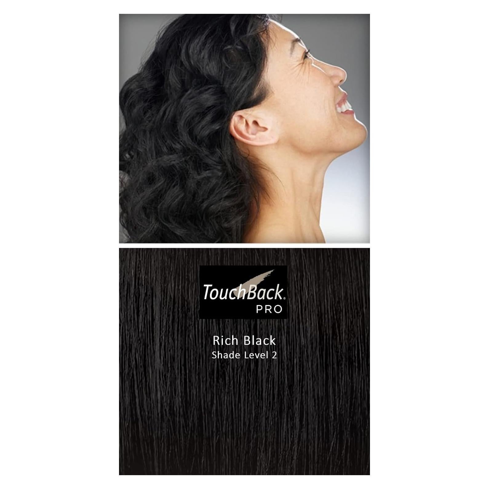 Marcador TouchBack PRO Negro Rico Raíz - Color Cabello Real