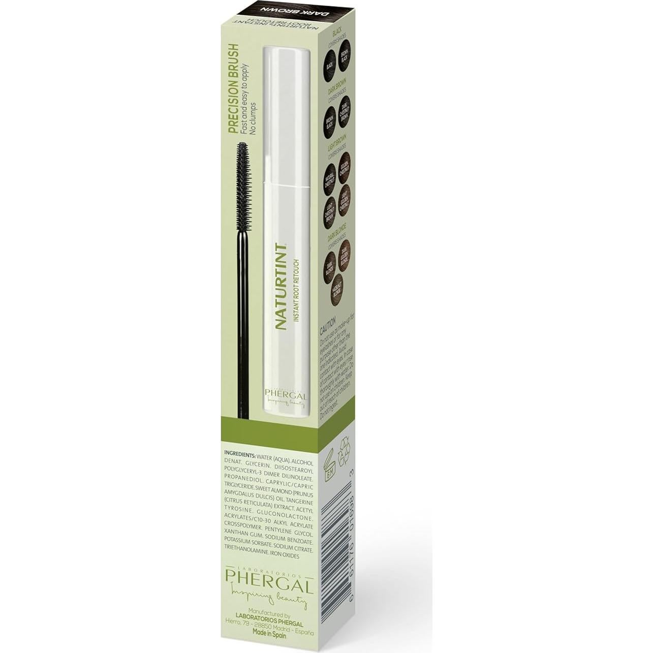 Naturtint Retocar Raíces Instantáneo Marrón Oscuro 9.73 ml