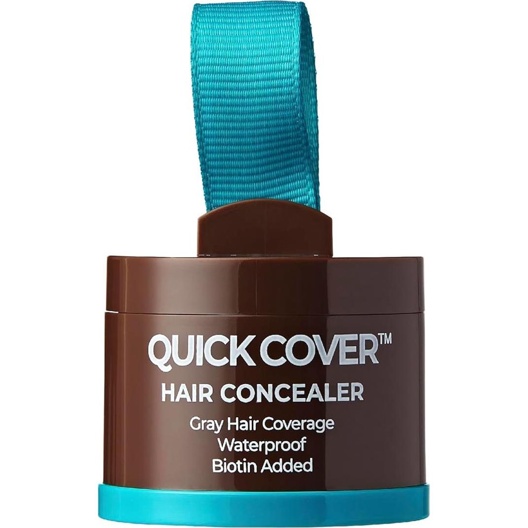 Cubierta Rápida para Cabello Red by Kiss - Marrón Oscuro, Biotina