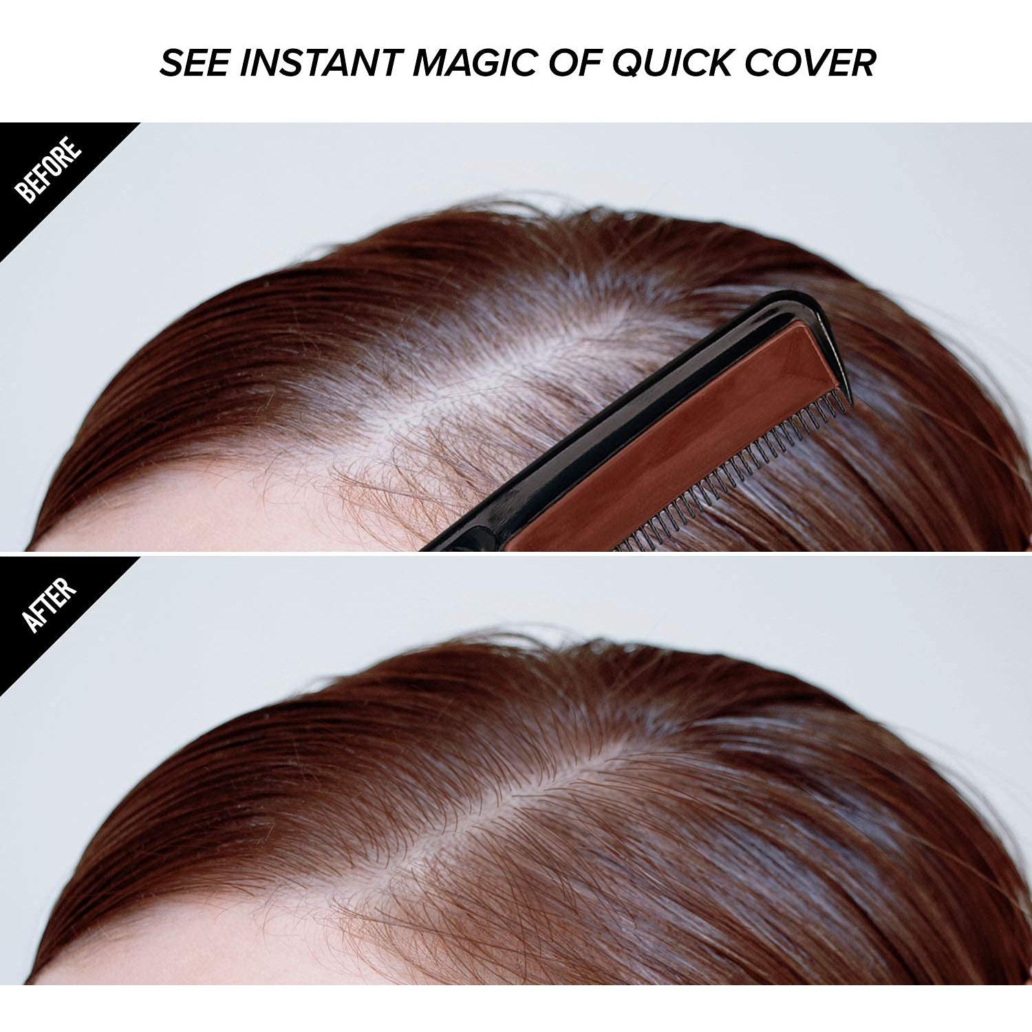 Tinte Temporal para Raíces KISS Rápido Marrón 32g