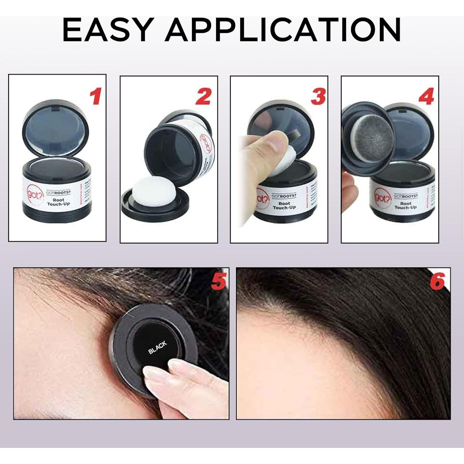 Polvo Retoque Raíces Got? Castaño 4 g - Cobertura Canas