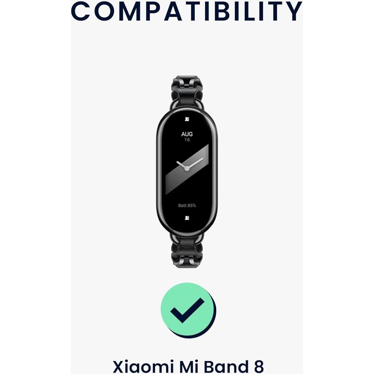 Banda de TPU para Xiaomi Mi Band 8 - Gato Blanco - KW-Commerce