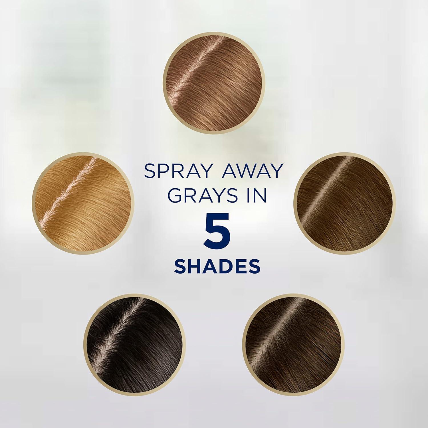 Spray Temporal Clairol Raíz Toque-Up Marrón Claro 163g