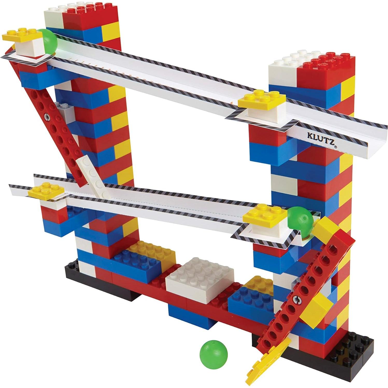 LEGO Chain Reactions (Klutz Science/STEM Activity Kit), 9" Length x 1.06" Width x 10" Height