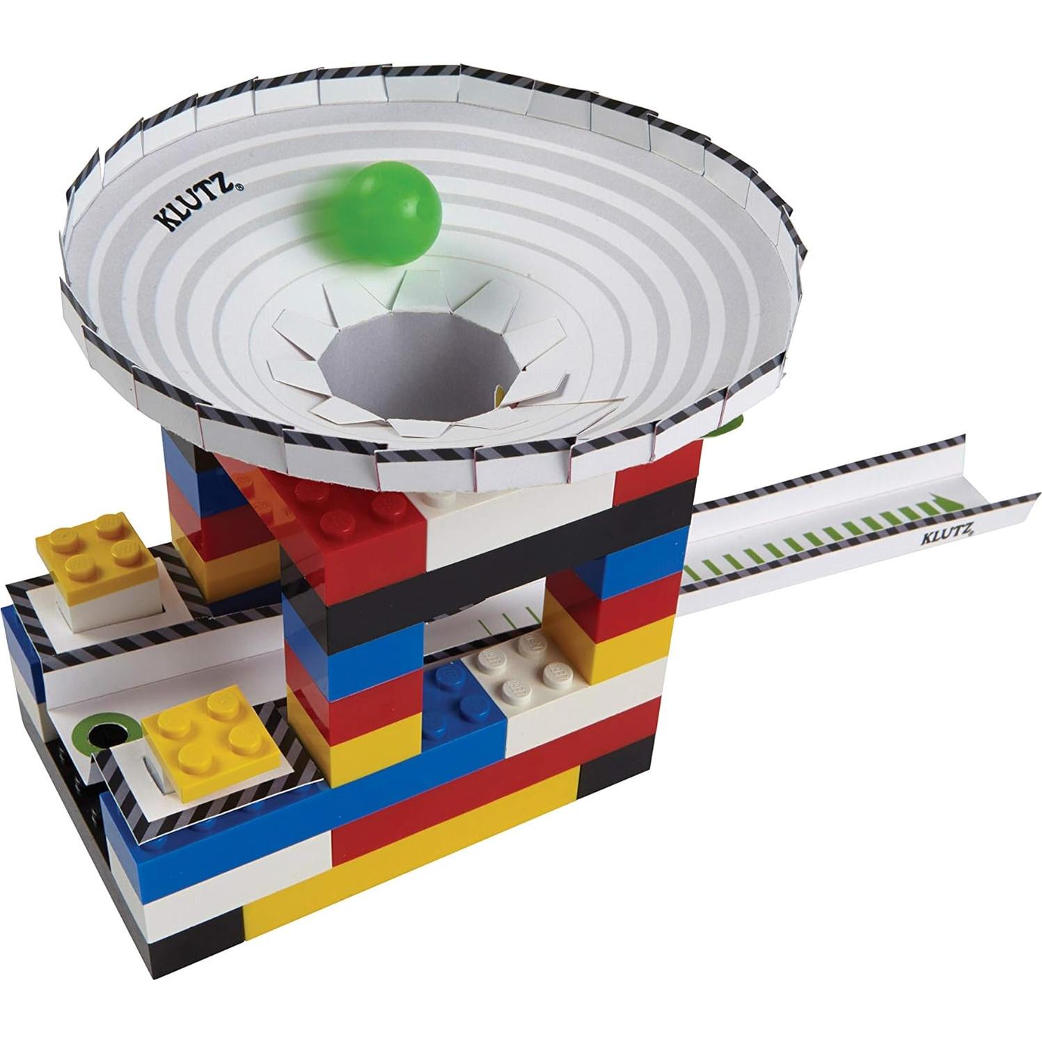 LEGO Chain Reactions (Klutz Science/STEM Activity Kit), 9" Length x 1.06" Width x 10" Height