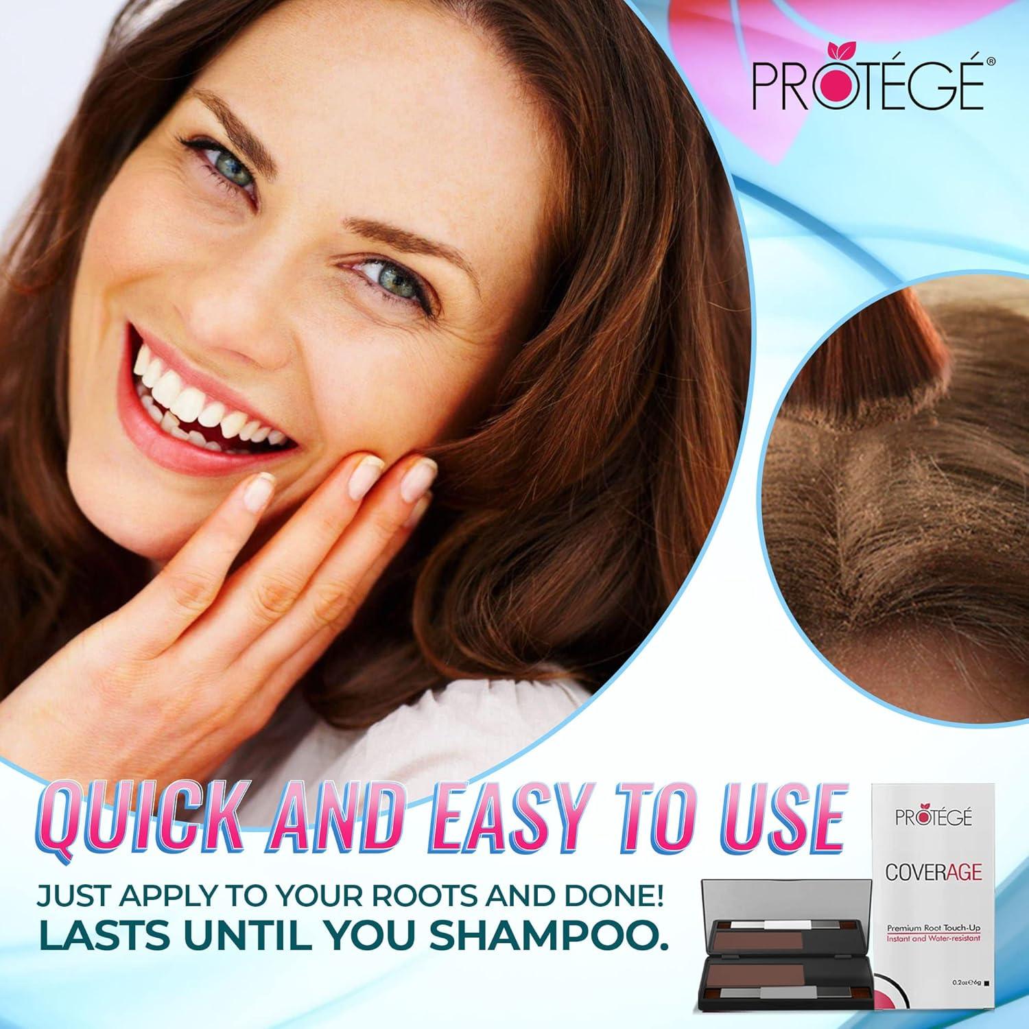 Retoque Raíz CoverAge Marrón Claro - Corrector Instantáneo