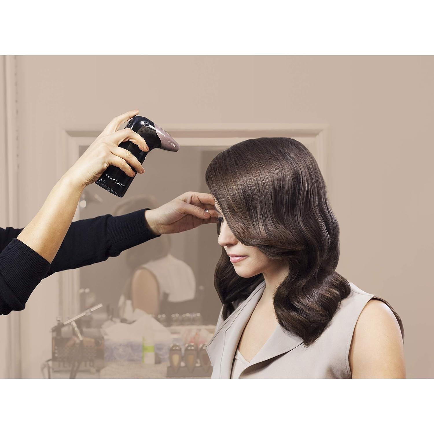 Kit de Retoque de Raíces Temptu Airpod - Color Marrón/Negro