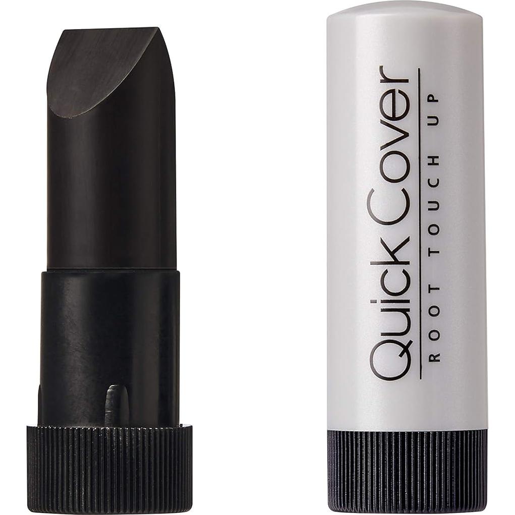 Kiss Retoque Rápido Tinte para Cabello Gris Barra Húmeda 2 Unidades Negro