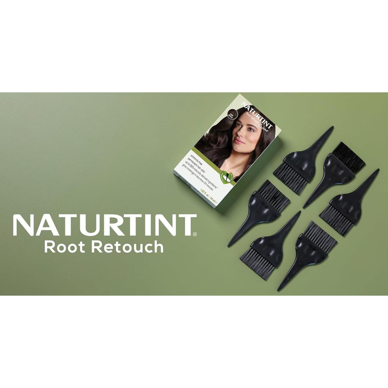 Tinte para Cabello Naturtint Marrón Oscuro 170 ml Sin Amoníaco