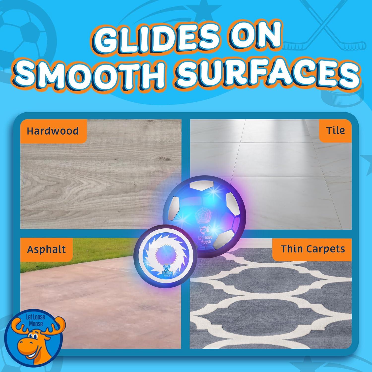 Juego de Hockey y Fútbol Flotante Let Loose Moose 3 en 1