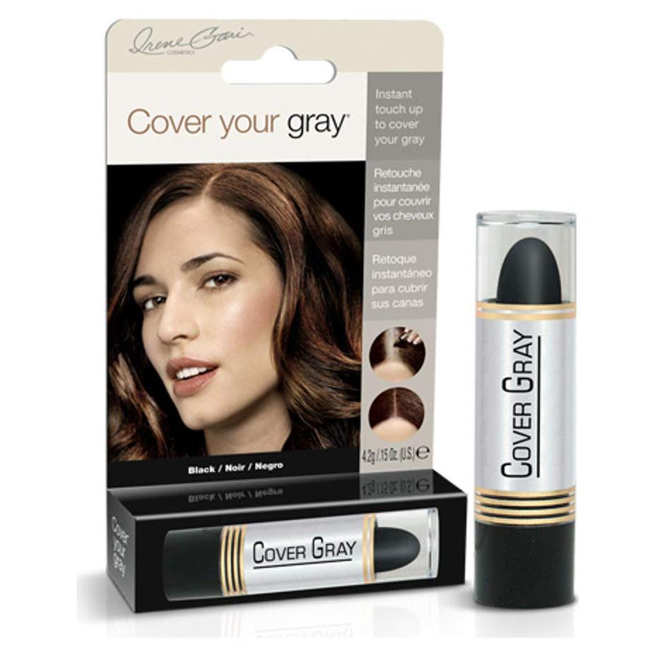 Tinte Toque Rápido Cubrir Tu Cabello Gris - Negro 1 Cuenta
