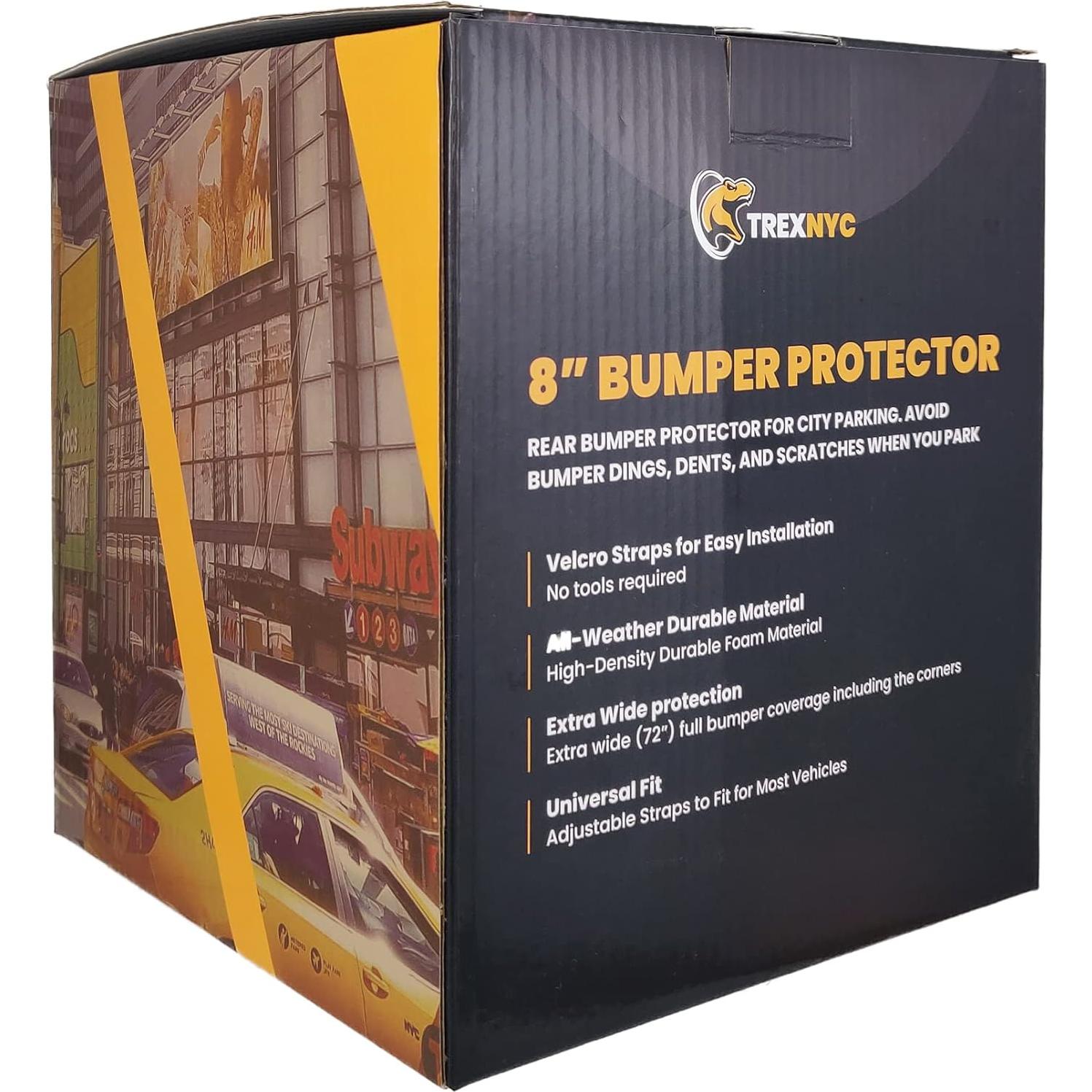 Protector de Parachoques TrexNYC Ajuste Universal 182,88 cm