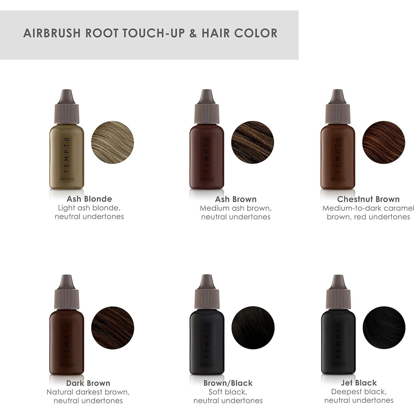 Color de Cabello Temporal Temptu 14.79 ml Rubio Ceniza