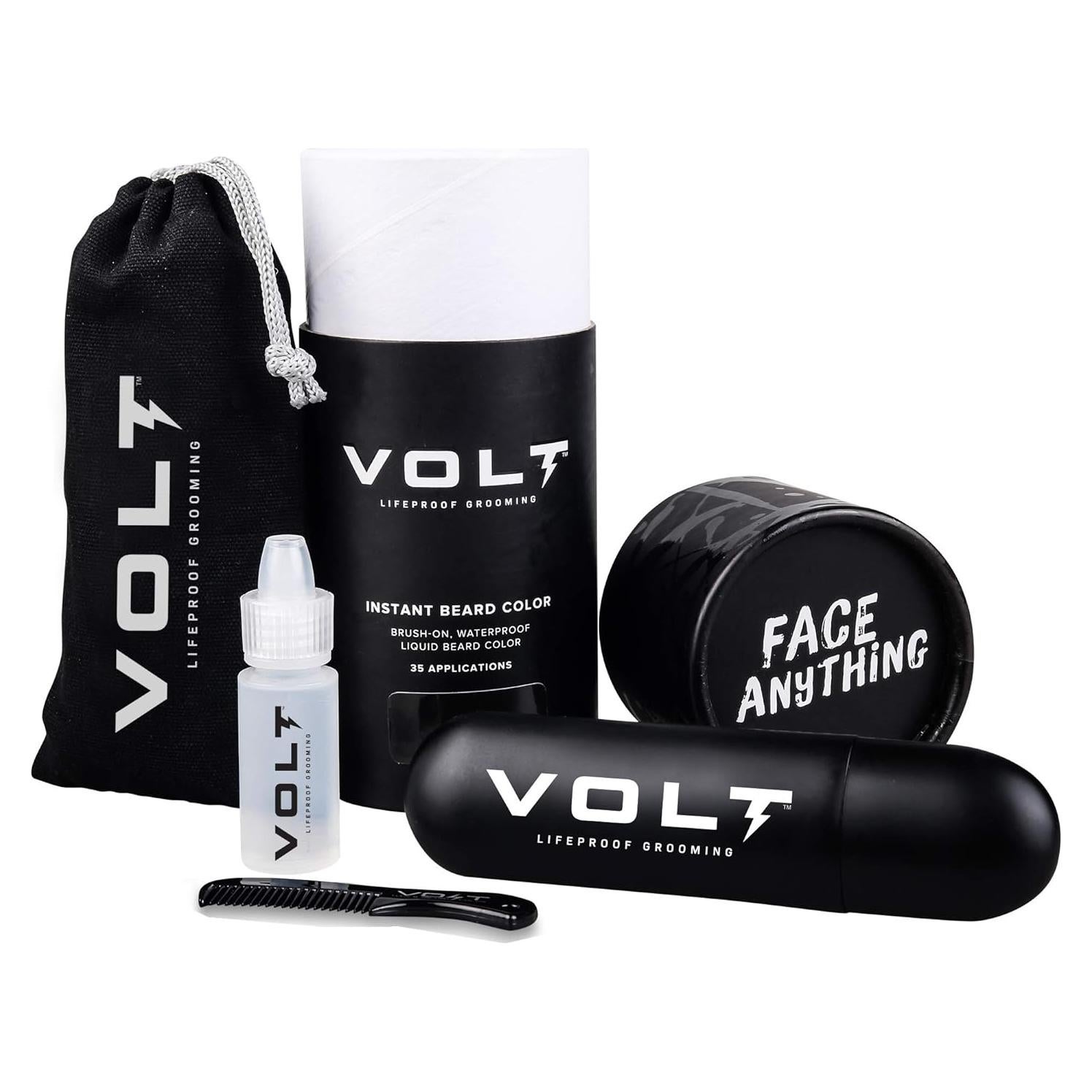VOLT Grooming Color Instantáneo para Barba Ébano 100g