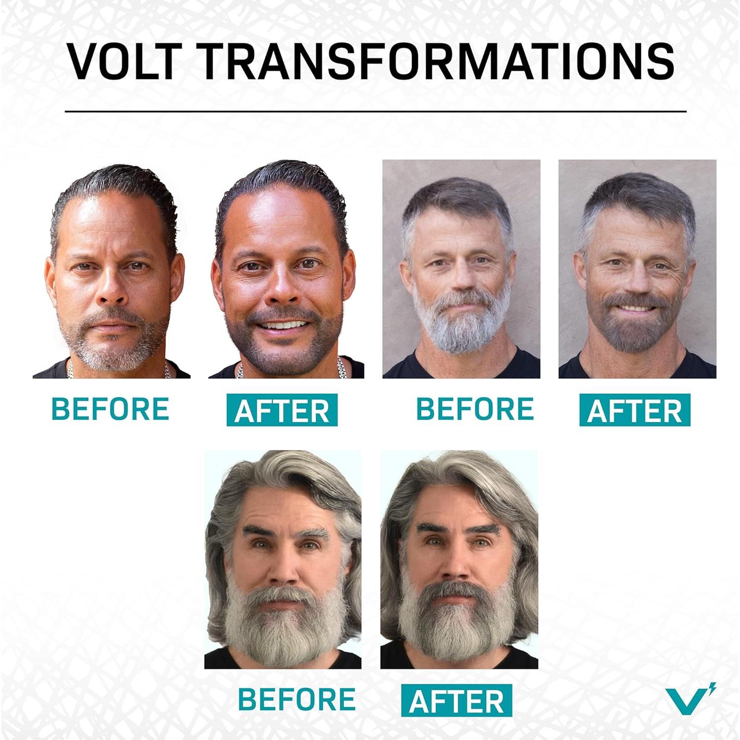 VOLT Grooming Color Instantáneo para Barba Ébano 100g