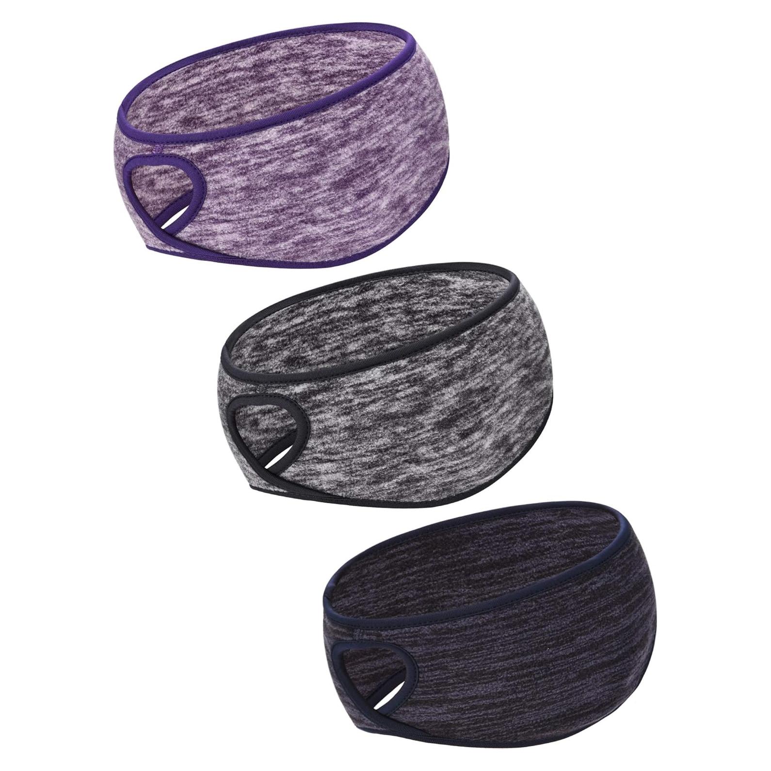 Banda para Cabello de Mujer Blulu - 3 Piezas con Coleta