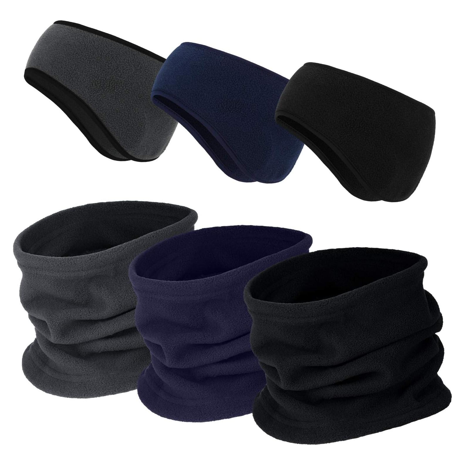 BBTO 6 Piezas Calentadores de Cuello y Bandas para Oídos Invierno