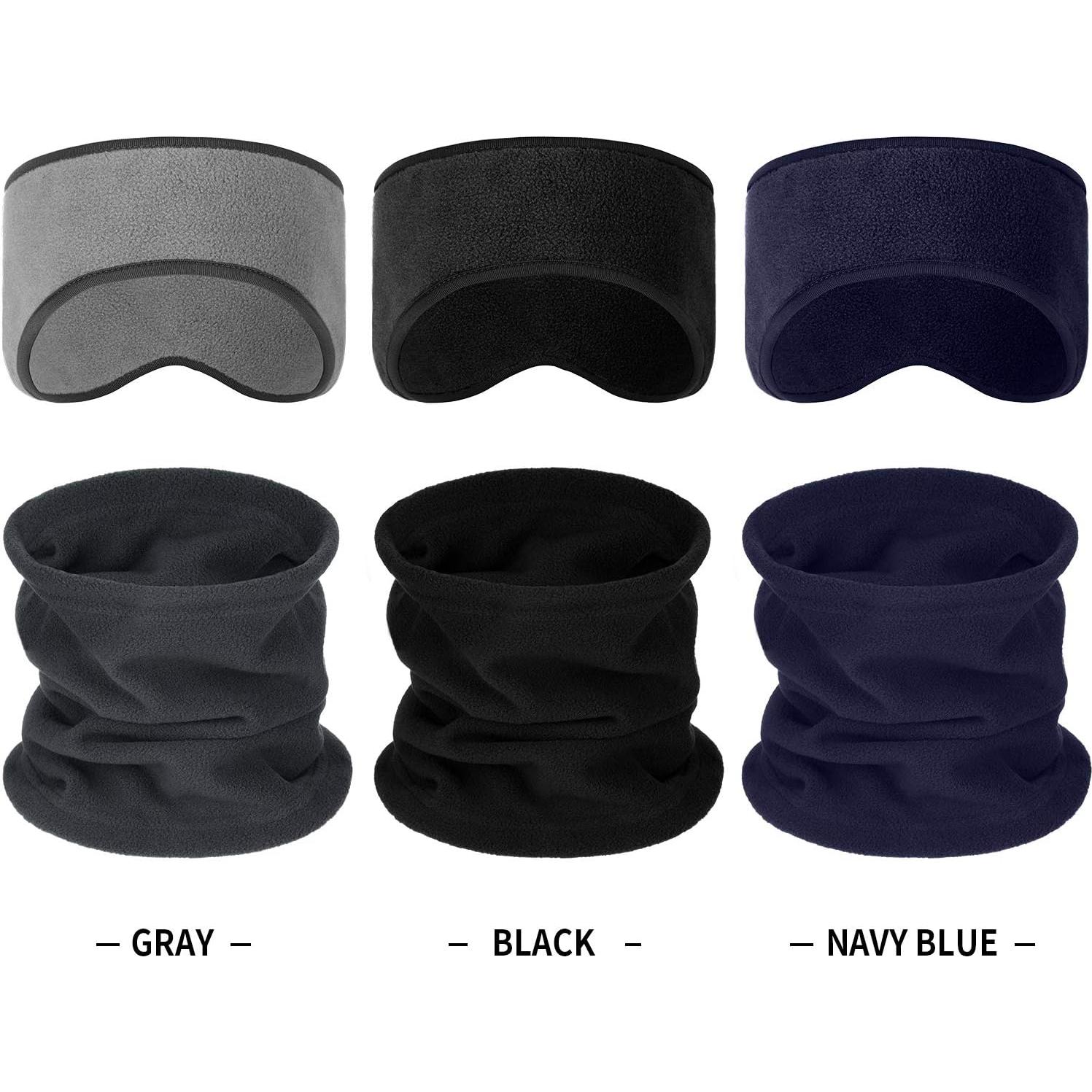 BBTO 6 Piezas Calentadores de Cuello y Bandas para Oídos Invierno