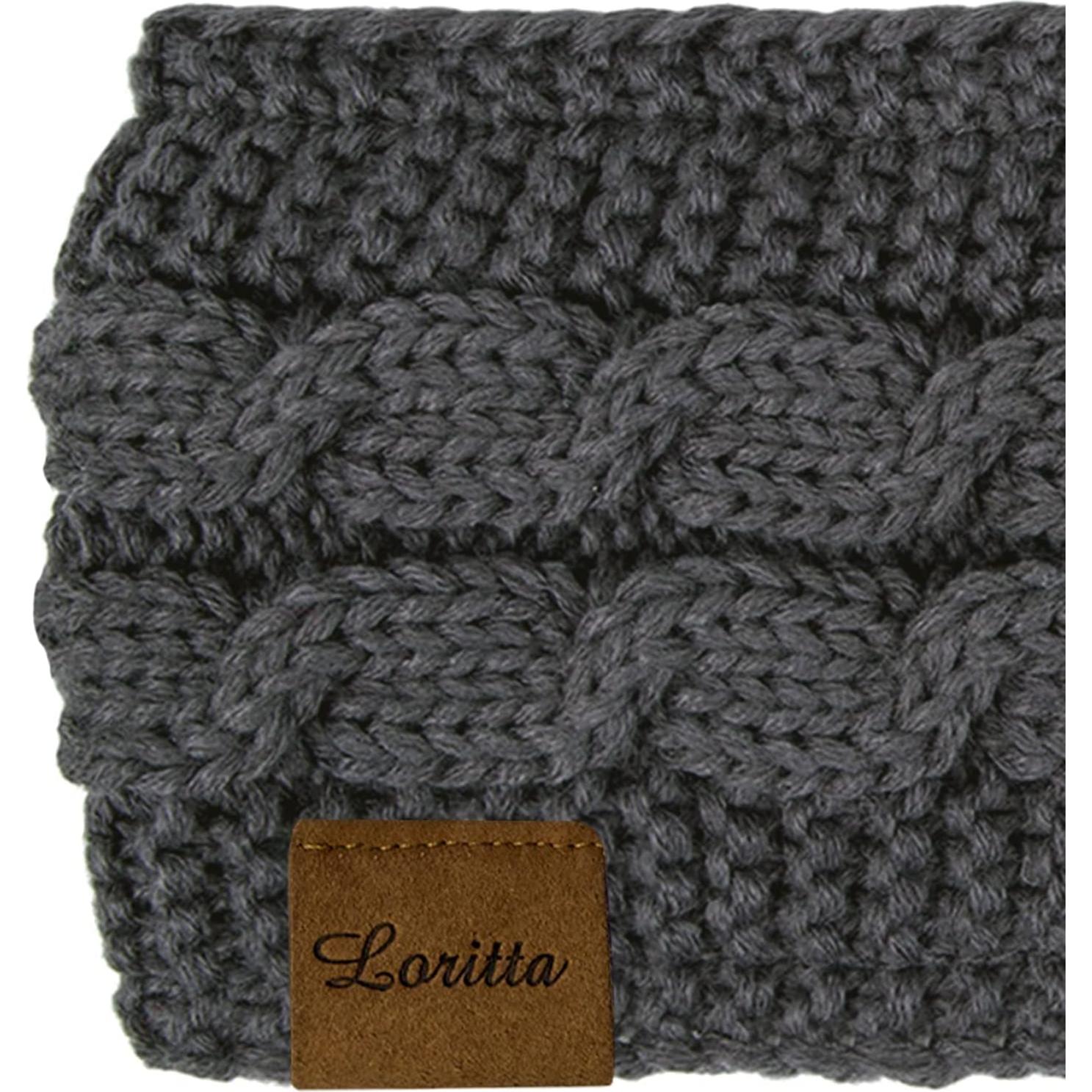 Diademas de Invierno Loritta 2 Paquete Calentadores de Oídos